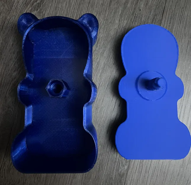 Hộp Đựng Gummy Bear Nắp Vặn - Image 3