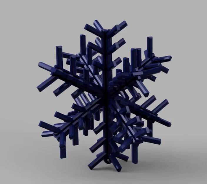 Bông Tuyết Gấp Gọn 3D - Image 5