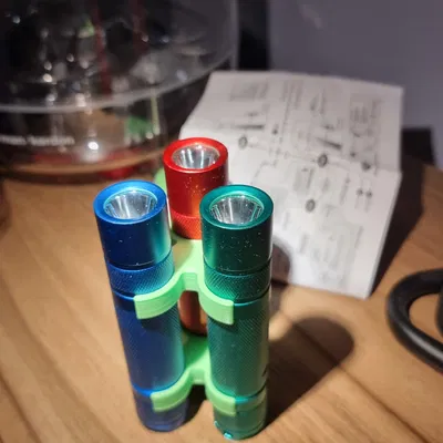 Kẹp Ba Đèn Convoy S2+