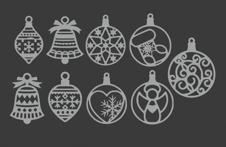 Dây Trang Trí Giáng Sinh - Bộ 9 Mẫu - Image 2