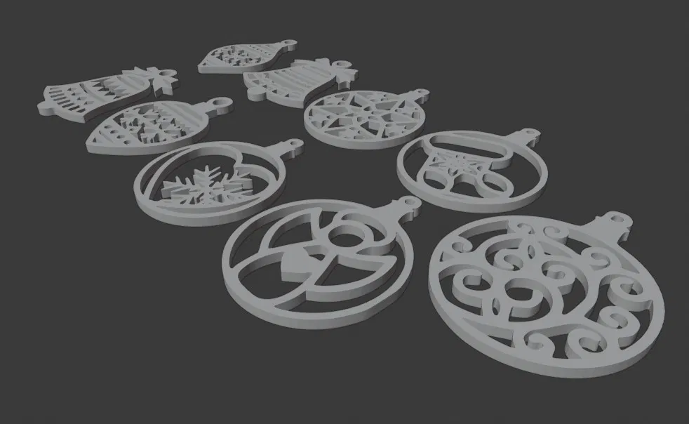 Dây Trang Trí Giáng Sinh - Bộ 9 Mẫu - Image 3