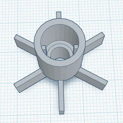 Cánh Quạt Thay Thế Cho Máy Bơm Maxi-Jet Powerhead 1200 (Marineland)