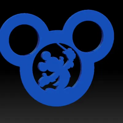 Khuôn cắt bánh hình chuột Mickey nhạc trưởng