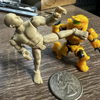 Chiến Sĩ Mini - Mô Hình Có Thể In 3D