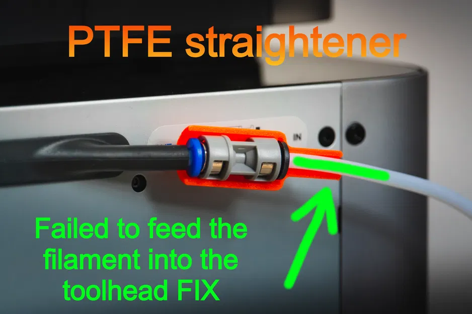 PTFE coupler straightener - Sửa lỗi không nạp được dây tóc vào đầu phun - Image 1