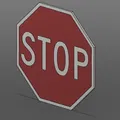 Biển Báo Giao Thông Úc - Dừng - Thumbnail 2
