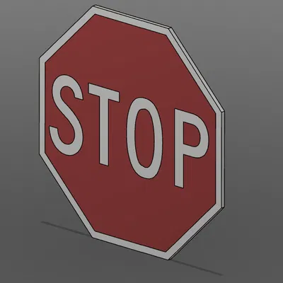 Biển Báo Giao Thông Úc - Dừng