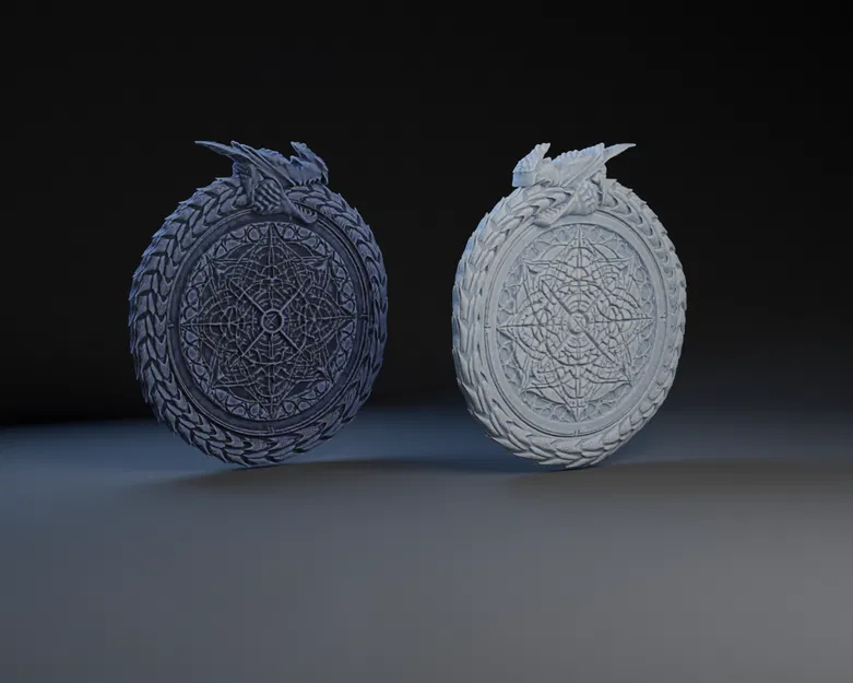 Huy Hiệu Rắn Ouroboros - Image 1