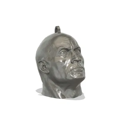 Móc khóa/Dây chuyền/Đồ trang trí Rocktornament/Rocklace (Mô hình Dwayne "The Rock" Johnson)