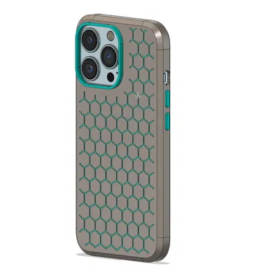 Ốp lưng iPhone 13 Pro Họa Tiết Tổ Ong