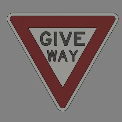 Biển Báo Giao Thông Úc - Nhường Đường