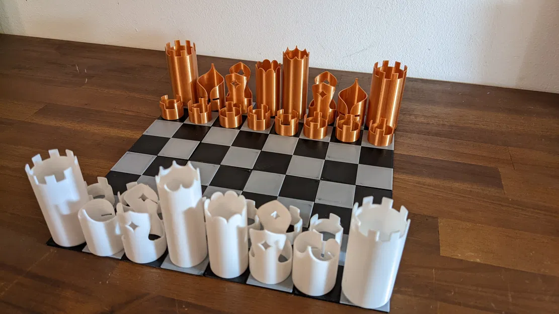 Hộp và bàn cờ du lịch cho bộ CastleChess siêu gọn - Image 5
