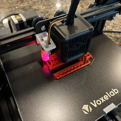 Mount BL Touch cho Aquila X2 có gắn BLtouch