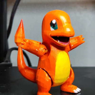 Charmander - Mô Hình Khớp Nối (Bản Beta)
