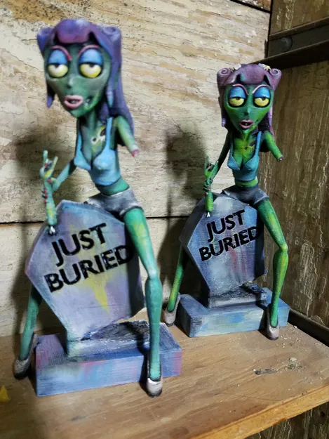 Mô hình Zombisha - Nàng tiên nữ xác sống - Image 2