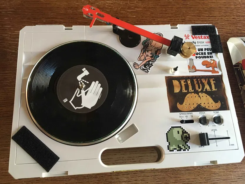 El Diablito - Chỗ Gác Và Khóa Cần Kim Máy Than Vestax Handytrax - Image 2