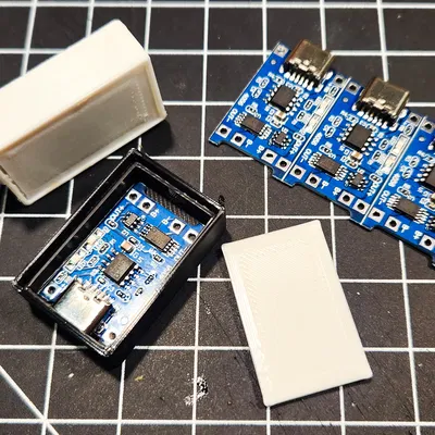 Vỏ mini cho mạch sạc Li-Ion [USB C]