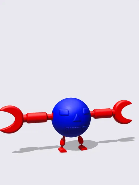 Ông Kẹ Móng Vuốt Khớp In Liền - Image 1