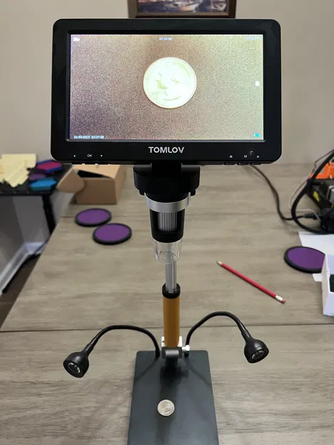 Ống Nối Dài Chân Đế Kính Hiển Vi Kỹ Thuật Số - Image 1