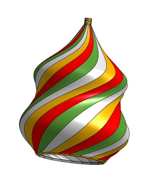 Đồ trang trí quả châu cây thông Noel - Image 4