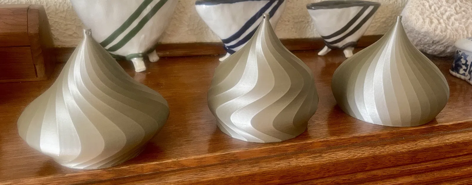 Đồ Trang Trí Giáng Sinh/Quả Châu "Low Poly" - Image 2