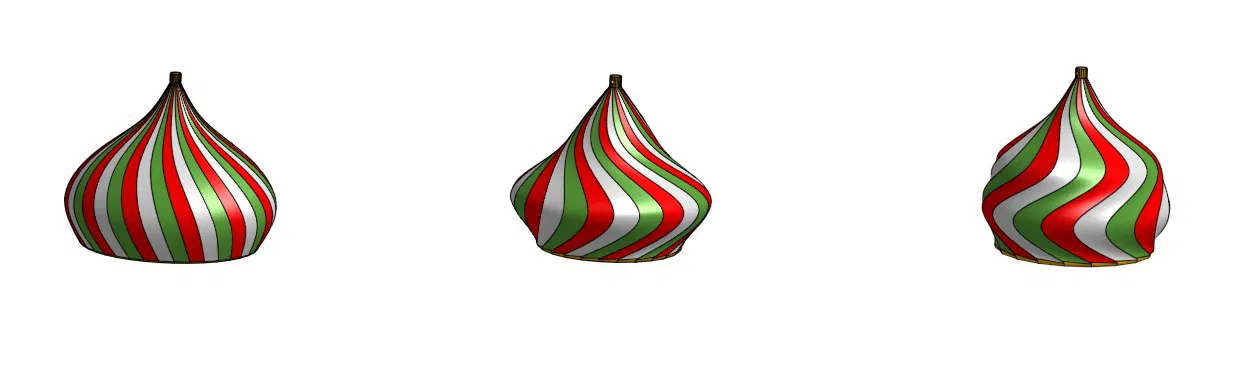 Đồ Trang Trí Giáng Sinh/Quả Châu "Low Poly" - Image 3