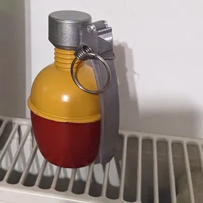 Mô hình trưng bày/tái hiện lựu đạn Pháp OF37 và DF 37