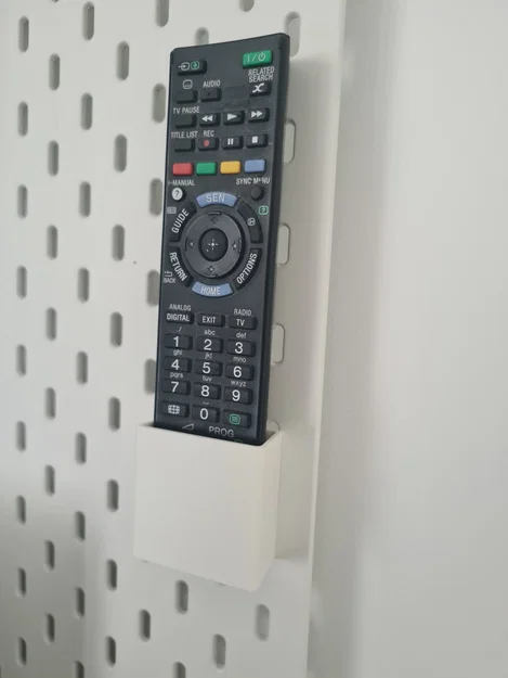 Kệ Ikea Skadis - Giá đỡ remote TV Sony - Image 1