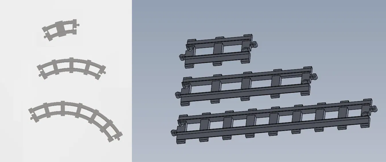 Đường ray Duplo, Ngã tư, Cong, dài thêm - Image 1