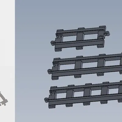 Đường ray Duplo, Ngã tư, Cong, dài thêm