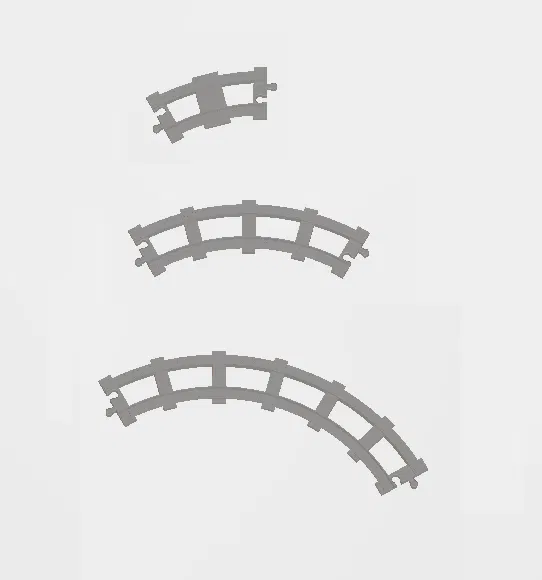 Đường ray Duplo, Ngã tư, Cong, dài thêm - Image 2