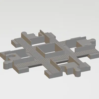 Đường ray Duplo, Ngã tư, Cong, dài thêm