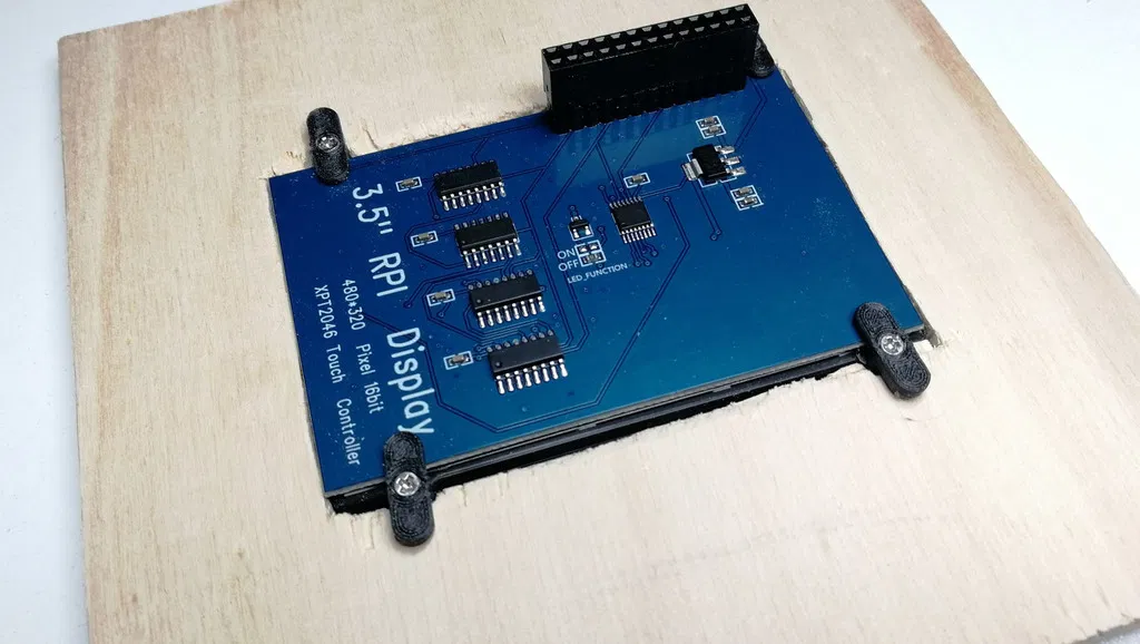 Khung cho màn hình cảm ứng LCD 3.5" RaspberryPi - Image 3