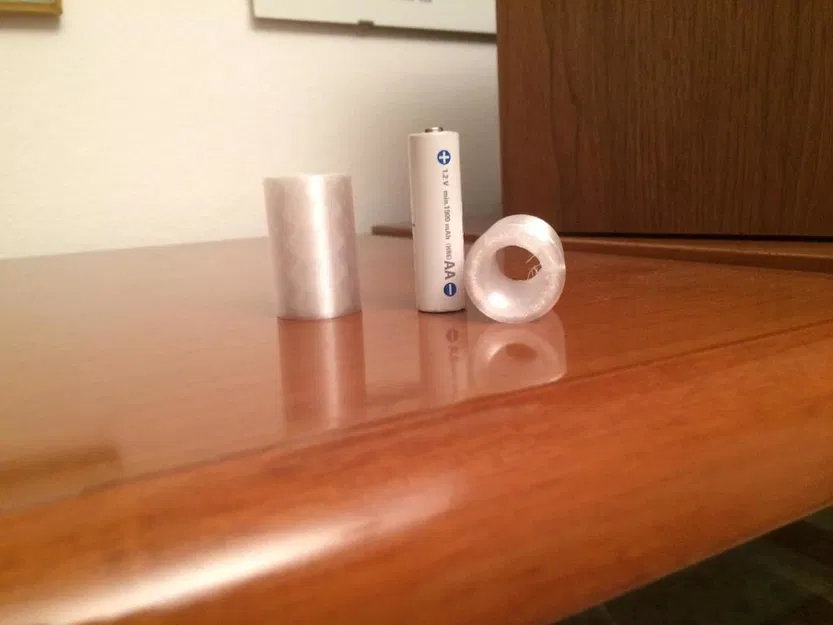 Adapter pin - từ AA sang C - xài pin sạc ngon lành - Image 3