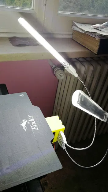 Đèn LED chiếu sáng bản in 3D - Image 1