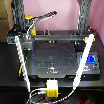 Đèn LED chiếu sáng bản in 3D