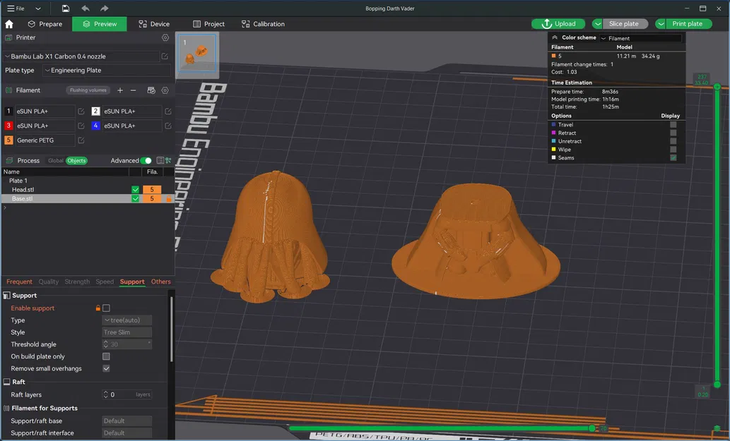 Mô Hình Darth Vader Đầu Lắc - Image 10