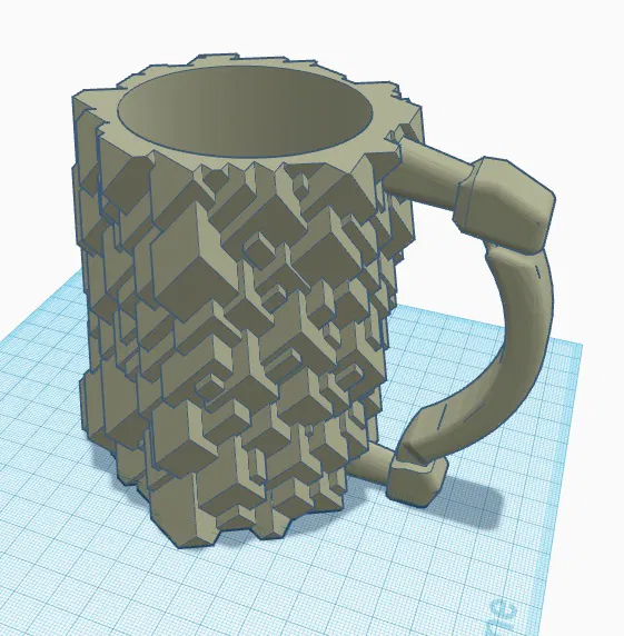 Giá Đỡ Lon Bia "Glitch Koozie" Có Tay Cầm - Image 1