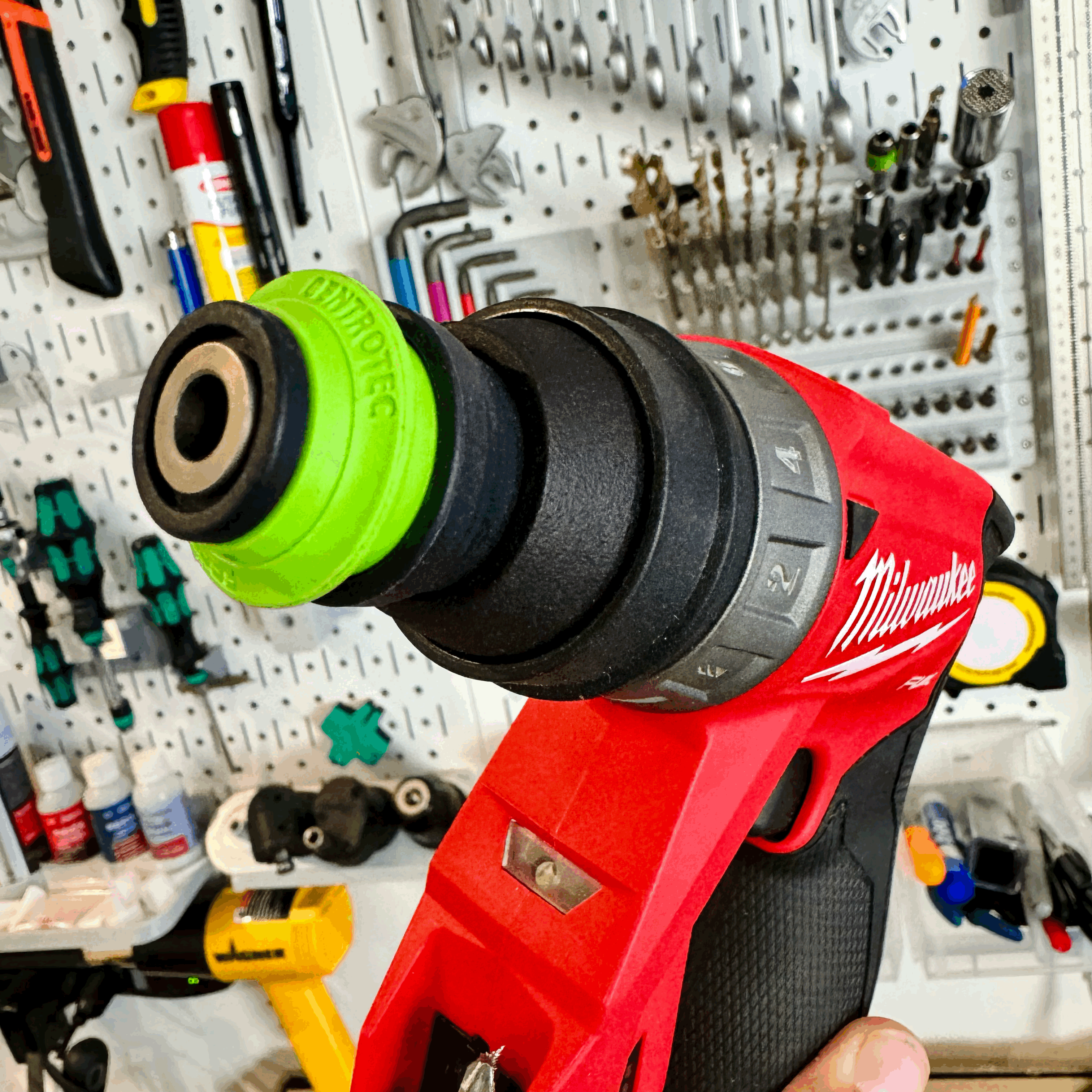 Adapter Đầu Kẹp Centrotec Cho Máy Khoan Lắp Đặt Milwaukee M12 - Thumbnail 1