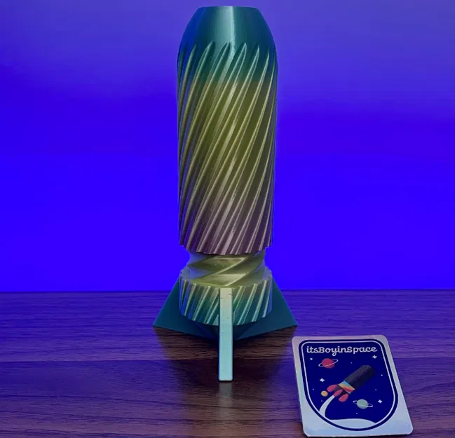 Hộp Đựng Xoắn Tên Lửa Rocket Twist Container - Image 1