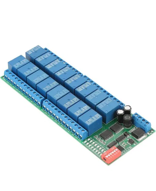 Giá đỡ/ Chân đế/ Pat gắn cho Bo mạch điều khiển Relay 16 kênh RS485 - Image 1