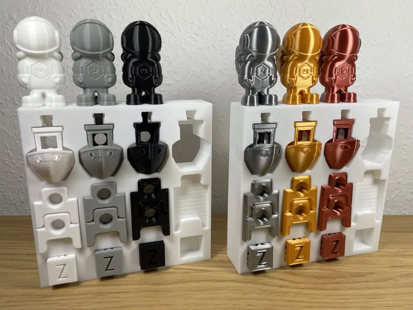 Kệ | Hộp đựng cho Benchy Flow-test & XYZ Calibration Cube | File In Thử - Image 1