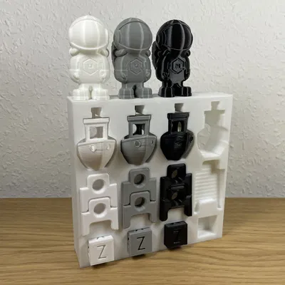 Kệ | Hộp đựng cho Benchy Flow-test & XYZ Calibration Cube | File In Thử