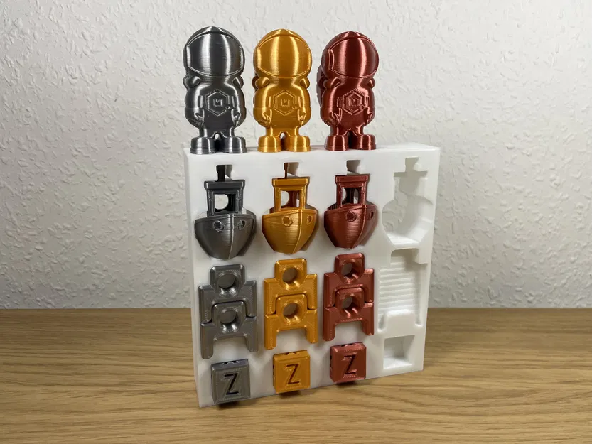 Kệ | Hộp đựng cho Benchy Flow-test & XYZ Calibration Cube | File In Thử - Image 6