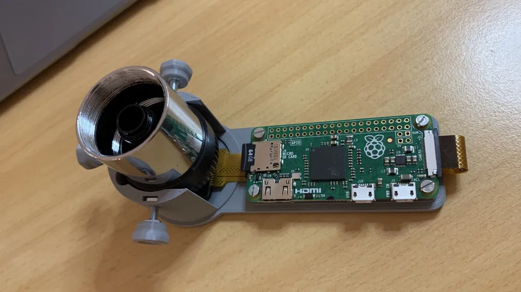 Bộ Chuyển Đổi Camera Raspberry Pi Zero Cho Kính Thiên Văn Bresser Pluto 114/500 - Image 3