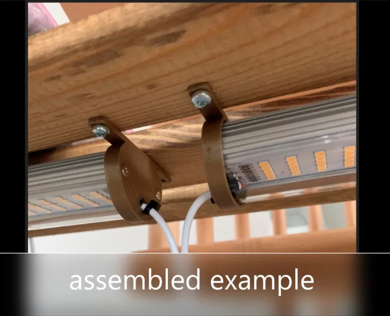 Đế Vặn Ốc Cho Đèn LED Growlight - Image 2