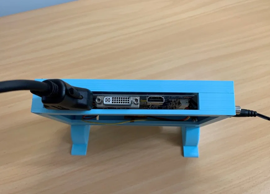 Hộp đựng Màn hình 7" LS-7 HDMI/DVI/VGA/CVBS từ Pollin - Image 3