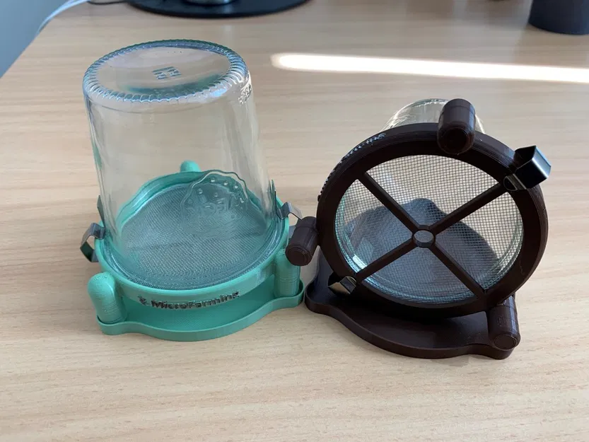 Giá ươm mầm Hũ Weck - Phiên bản Trồng rau mầm Thủy tinh - Image 2