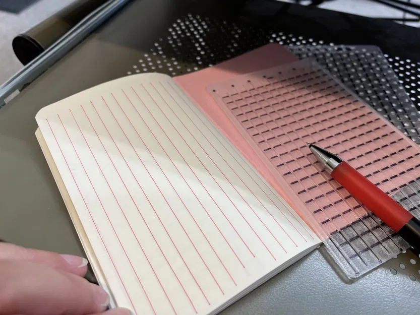 Bộ 5mm Stencil Kẻ Dòng Cho Sổ Tay Thủ Công Nhỏ - Image 2