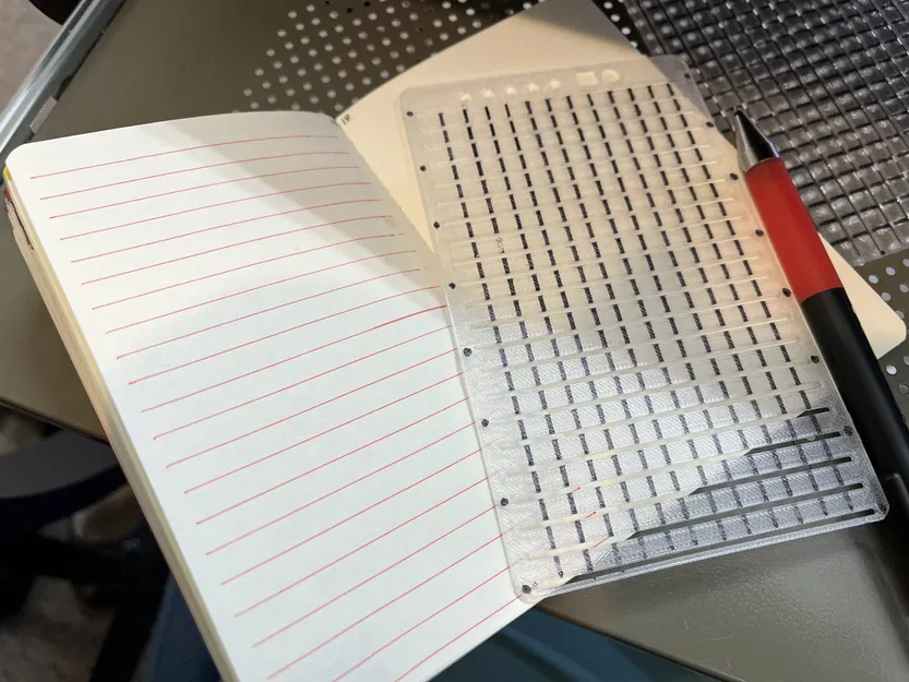 Bộ 5mm Stencil Kẻ Dòng Cho Sổ Tay Thủ Công Nhỏ - Image 3